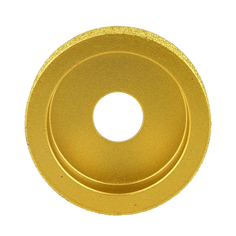 VACUUM BRAZED GRINDING WHEEL ROUND EDGE