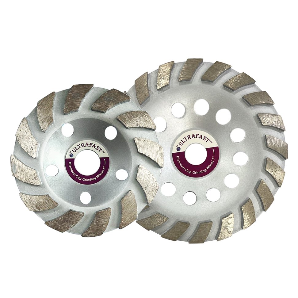 ULTRAFAST GRINDING CUP WHEELS WITH HOLES